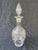 Antique Etched Cut Crystal Decanter For Sale - Image 9 of 18