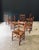 Low Rustic Ladder Back Dining Chairs in Oak and Rush, Belgium, 1950s, Set of 6 For Sale - Image 12 of 18