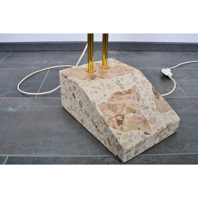 Bow Floor Lamp with Marble Base from Hustadt Leuchten, 1960s For Sale - Image 14 of 15