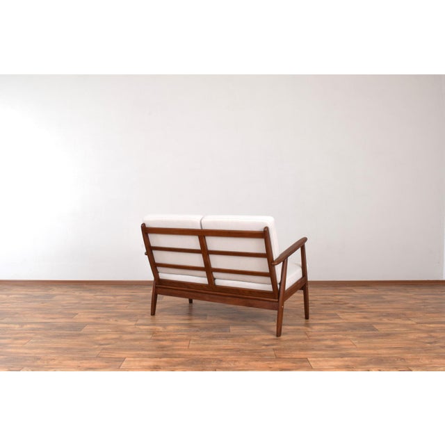 Wood Mid-Century Danish Teak 2-Seater Sofa, 1960s For Sale - Image 7 of 12