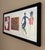 Abstract Matisse Postcards Prints Framed Matted Signed in Plate For Sale - Image 3 of 7