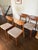 Set of Four Stanley Mid Century Modern Dining Chairs For Sale - Image 6 of 7