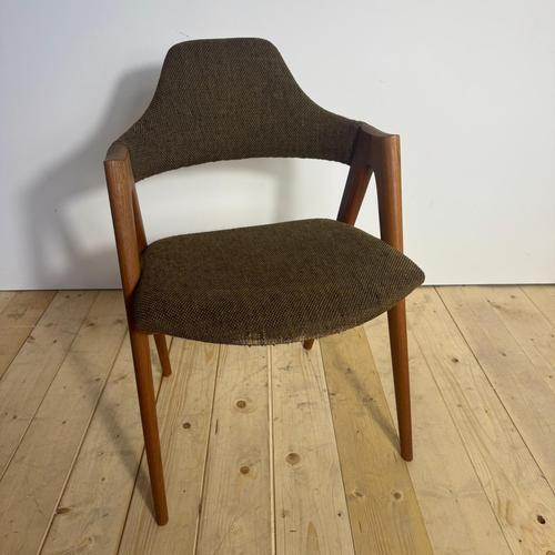 Mid-Century Scandinavian Compass Teak Chair by Kai Kristiansen For Sale - Image 6 of 7
