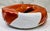 Ceramic Vintage Neiman Marcus Japanese Porcelain Koi Fish Bowl Centerpiece For Sale - Image 7 of 9