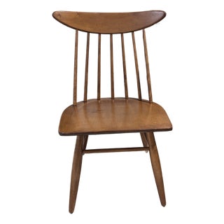 Vintage Conant Ball Wood Spindle Back Chair For Sale