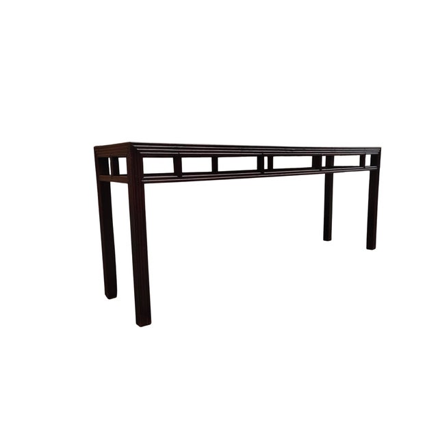 Chinese 19th Century Chinese 88" Long Console Table For Sale - Image 3 of 5