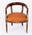 This is a fine antique french empire revival omolu mounted mahogany armchair, circa 1880 in date. The bow-shaped top rail...