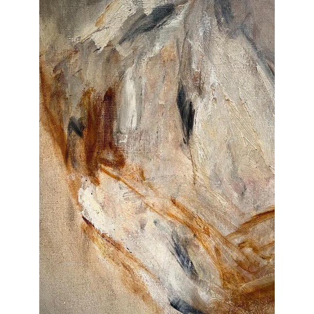 Edouard Dreyfus-Gonzales, Portrait of a Bride, Oil on Canvas For Sale - Image 5 of 14