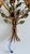 Italian Hand-Painted Tole Floral Bouquet Wall Sconce, 1940s For Sale - Image 10 of 18