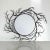 Boho Chic Mid Century Round Mirrors With Iron Branch Frames - A Pair For Sale - Image 3 of 8