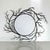Boho Chic Vintage Mirrors With Iron Twig Frames - A Pair For Sale - Image 3 of 8