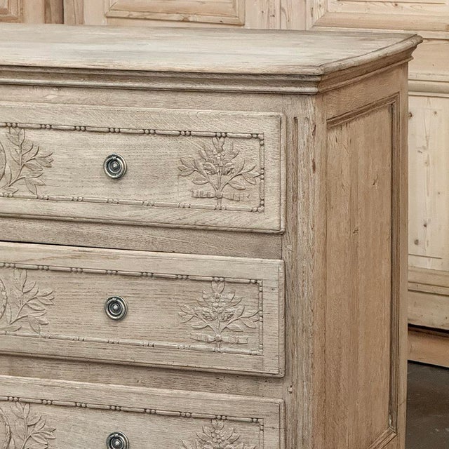 Sand 18th Century Liégeoise Louis XVI Period Stripped Commode For Sale - Image 8 of 17