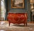 1970s Louis XV–Style Mahogany Bombé Commode With Marble Top and Gilt Mounts For Sale - Image 12 of 12
