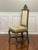 18th Century Hand Carved Italian Rococo Painted and Parcel Gilt Side Chair For Sale - Image 4 of 16