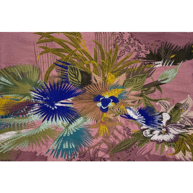 2020s Christian Lacroix Oiseau Fleur Pillows- A Pair For Sale - Image 5 of 6
