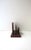 Burgundy French Leather Mail Desk Holder, Cartier Style, Mid-20th Century, France For Sale - Image 8 of 11