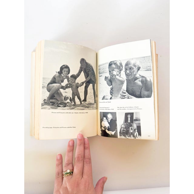 Olive 1964 First Edition Book: "Life With Picasso" by Francoise Gilot and Carlton Lake For Sale - Image 8 of 9