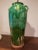 Green 1990s Large Green Ceramic Lamp For Sale - Image 8 of 12