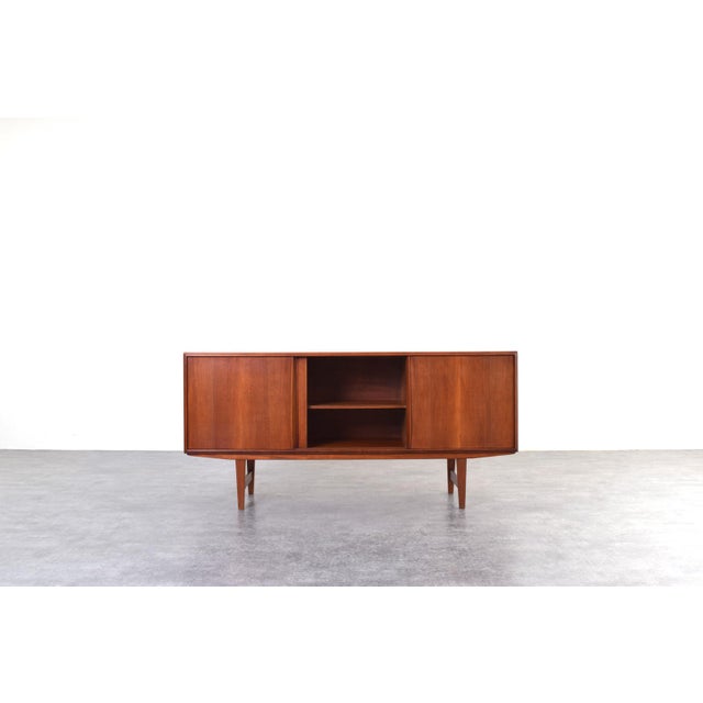 Mid-Century Danish Teak Sideboard, 1960s For Sale - Image 4 of 18