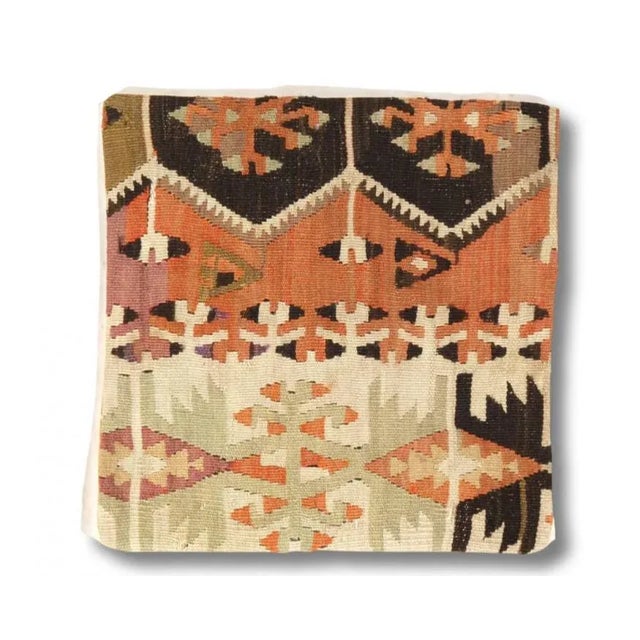 Traditional Vintage Hand Woven K142 Pillow 16" For Sale - Image 3 of 3