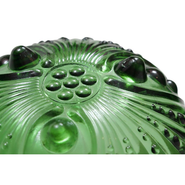 1940’s Anchor Hocking Emerald Green “Inspiration” Glass Bowls Set, 11pcs For Sale - Image 9 of 9