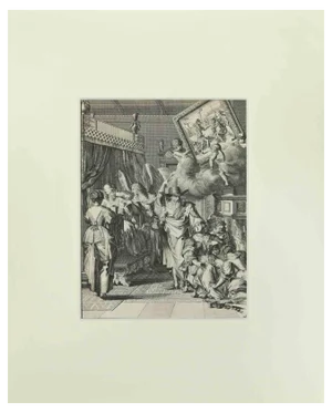 Romeyn de Hooghe, La Manière de se Bien Preparer à La Mort, Etching, 1700