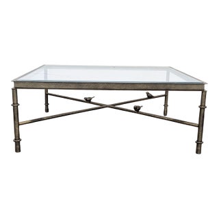 Custom Bronze Coffee Table For Sale