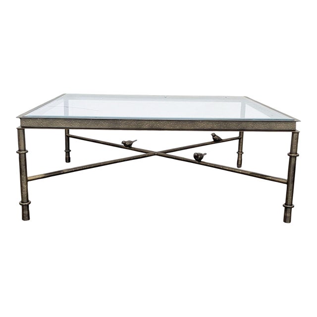Custom Bronze Coffee Table For Sale