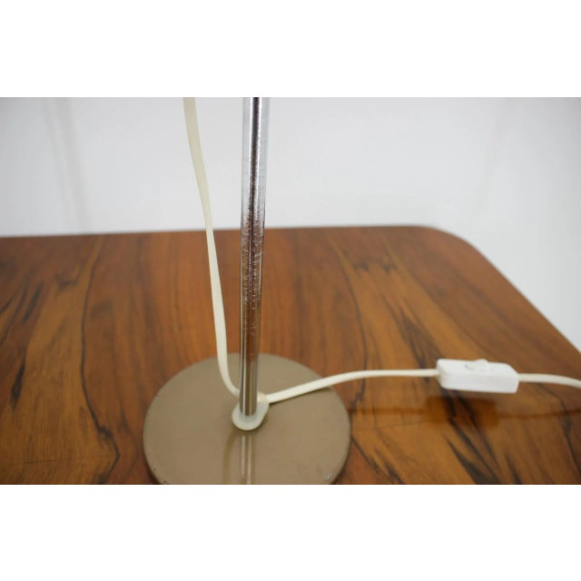 Copper Mid-Century Magnetic Table Lamp from Drukov, 1970s For Sale - Image 8 of 11