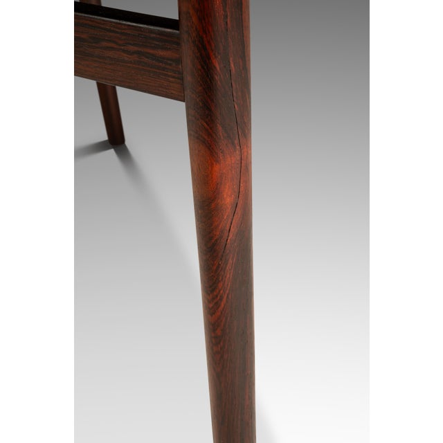 Set of Two (2) MCM Danish Modern Armchairs in Rosewood & Leather by Erik Wørts for Soro Stolefabrik, Denmark, C. 1960's For Sale - Image 17 of 18