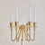 Metal 1953 Italian Brass + Opaline Glass Floor Lamp by Angelo Lelii for Arredoluce For Sale - Image 7 of 13
