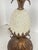 Ceramic Pair Italian Gilt Metal & Ceramic Pineapple Table Lamps , 1950s For Sale - Image 7 of 15