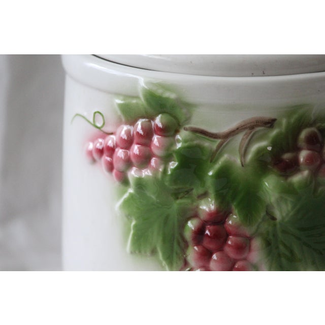 Ceramic Ceramic Salt Box and Food Container, 1980s, Set of 2 For Sale - Image 7 of 18