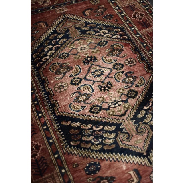 Vintage Hand-Woven Oriental Rug in Wool, 1960s For Sale - Image 10 of 18