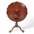 Vintage Kindel Furniture Co. Chippendale Style Mahogany Pie Crust Tilt Top Table For Sale - Image 9 of 11