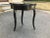 Late 19th Century 19th C. Napoleon III Black Lacquered Table W/Leather Top For Sale - Image 5 of 11