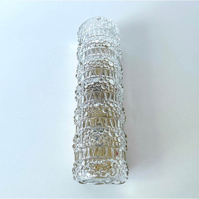 Vintage Bubble Glass Sconces, 1970s, Set of 2 For Sale - Image 9 of 18