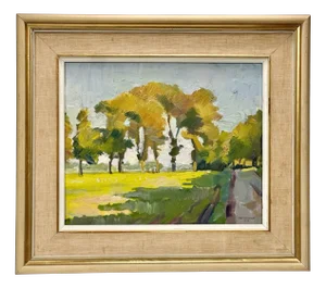 Christenson, Untitled, 1950s, Oil Painting on Panel