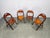 Bauhaus B751 Folding Chairs from Ligna, Czechoslovakia, 1930s, Set of 4 For Sale - Image 4 of 14