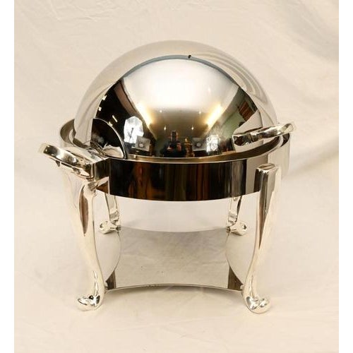 Silver Plate Chafing Dish, Sheffield For Sale - Image 15 of 15