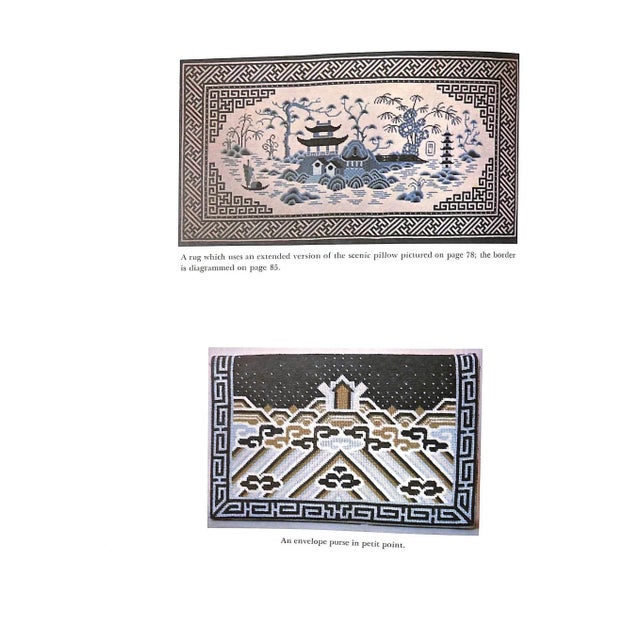"Needlepoint by Design: Variations on Chinese Themes" 1970 Lane, Maggie For Sale - Image 9 of 10