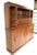 Mid 20th Century 2 Pc. Bar Cabinet Walnut Toned Mid Century Deco Regency For Sale - Image 5 of 18