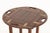 Bombay Company Mahogany Circular Tray Table For Sale In New York - Image 6 of 8