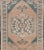 Vintage Oushak Rug With Geometric Medallion 1'9 X 3'4 For Sale - Image 4 of 8