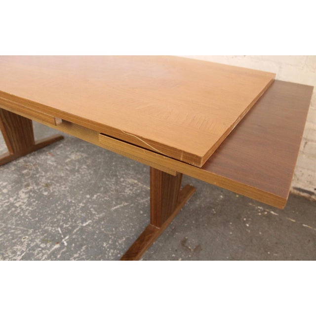 Mid-Century Convertable Coffee/Dining Table W/ Inlay For Sale In New York - Image 6 of 13