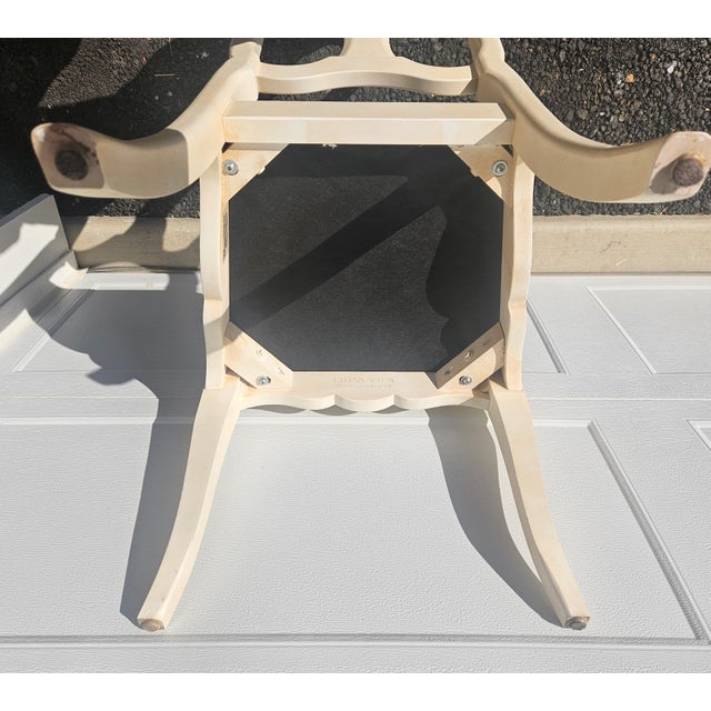 Wood 1990s Ethan Allen French Country Dining Room Side Chairs- Set of 2 For Sale - Image 7 of 12