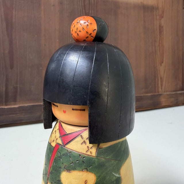 Contemporary Vintage Sōsaku Kokeshi Seiya by Kazuo Takamizawa, 1990s For Sale - Image 3 of 8