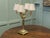 Metal Large Brass 4-Branch Table Lamp, 1960s For Sale - Image 7 of 8