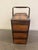 traditional Chinese tiered wedding wooden basket These baskets were historically used in Chinese culture to transport...