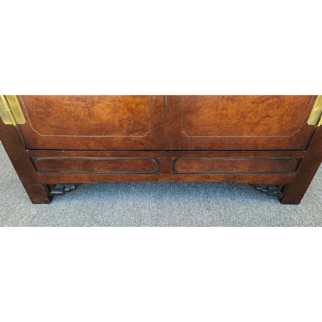 White Furniture Co Mandarin Lacquered Asian Chinoiserie Buffet Server